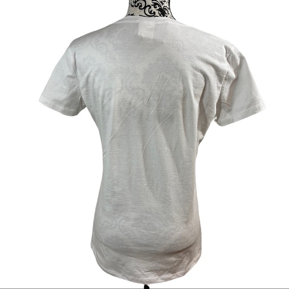 Tequila lime and sunshine white fitted tee - Picture 6 of 11